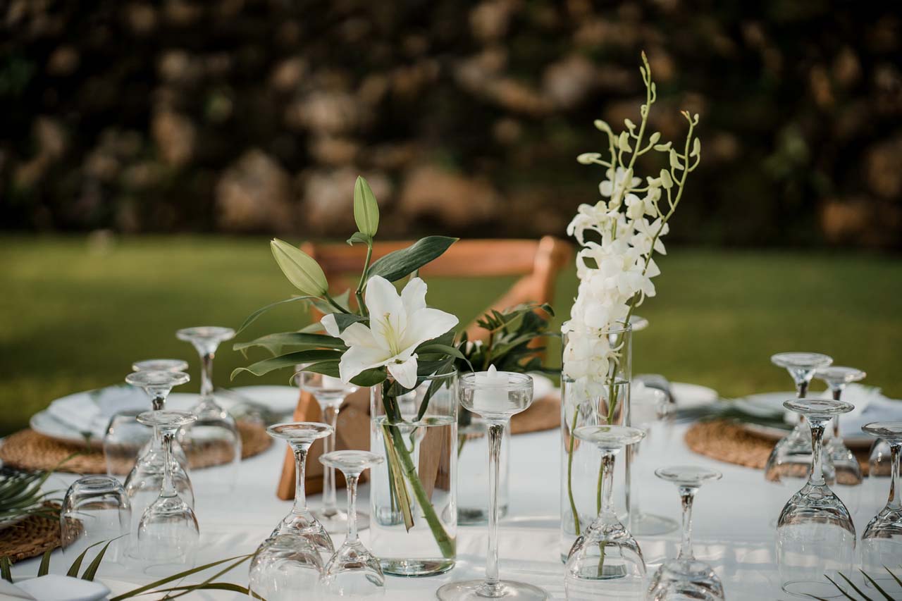 bali wedding flower